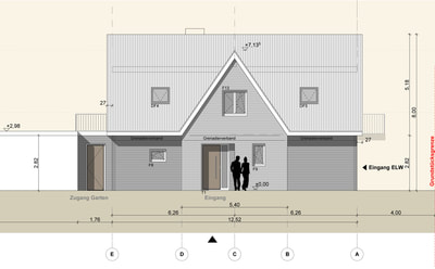 Planung und Neubau eines Einfamilienhaus mit Einliegerwohnung (EFH mit ELW)